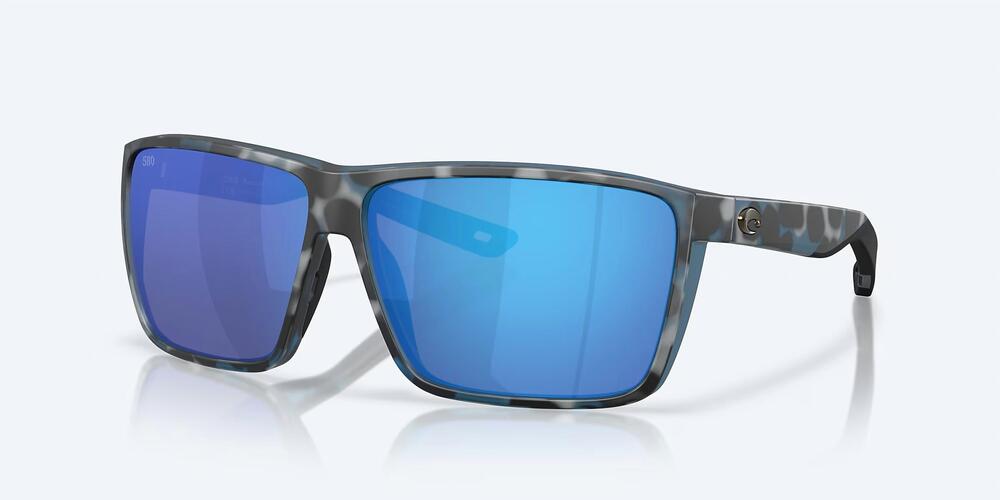 NEW COSTA DEL MAR unisex - rincon ii sunglasses in deep water camo/ blue mirror